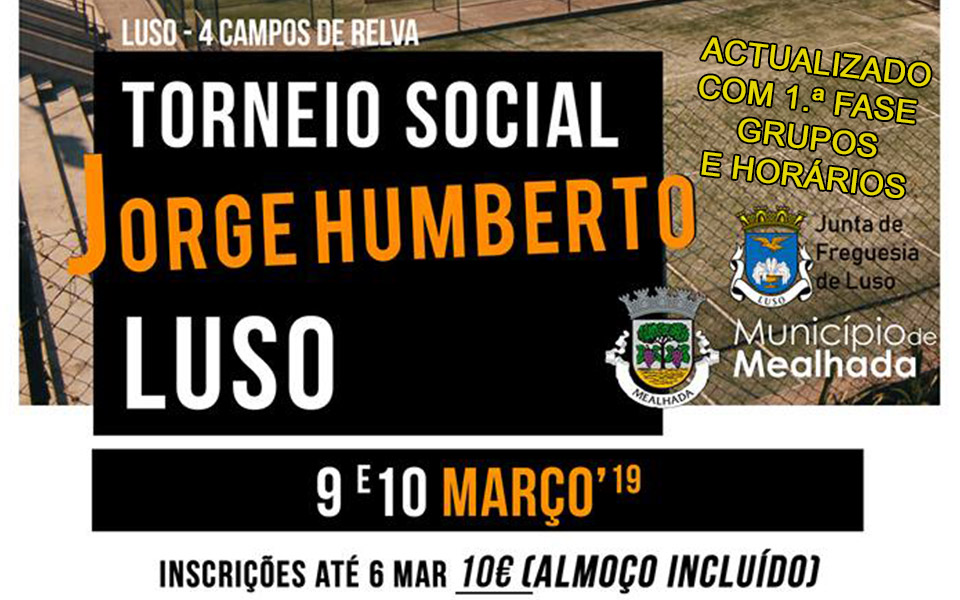 Torneio Social Jorge Humberto 2019 (actualizado com os grupos)